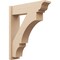 Ekena Millwork 8-in W x 30-in D x 36-in H Balboa Trad Rough Cedar Woodgrain TimberThane Outlooker, Primed Tan OUTUR080X30X36BOA04RCPR - alternate 1